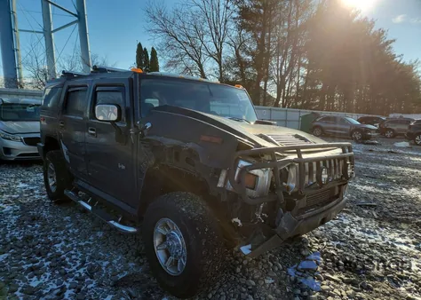 2005 Hummer H2 из США, поврежденный, VIN 5GRGN23U85H124051